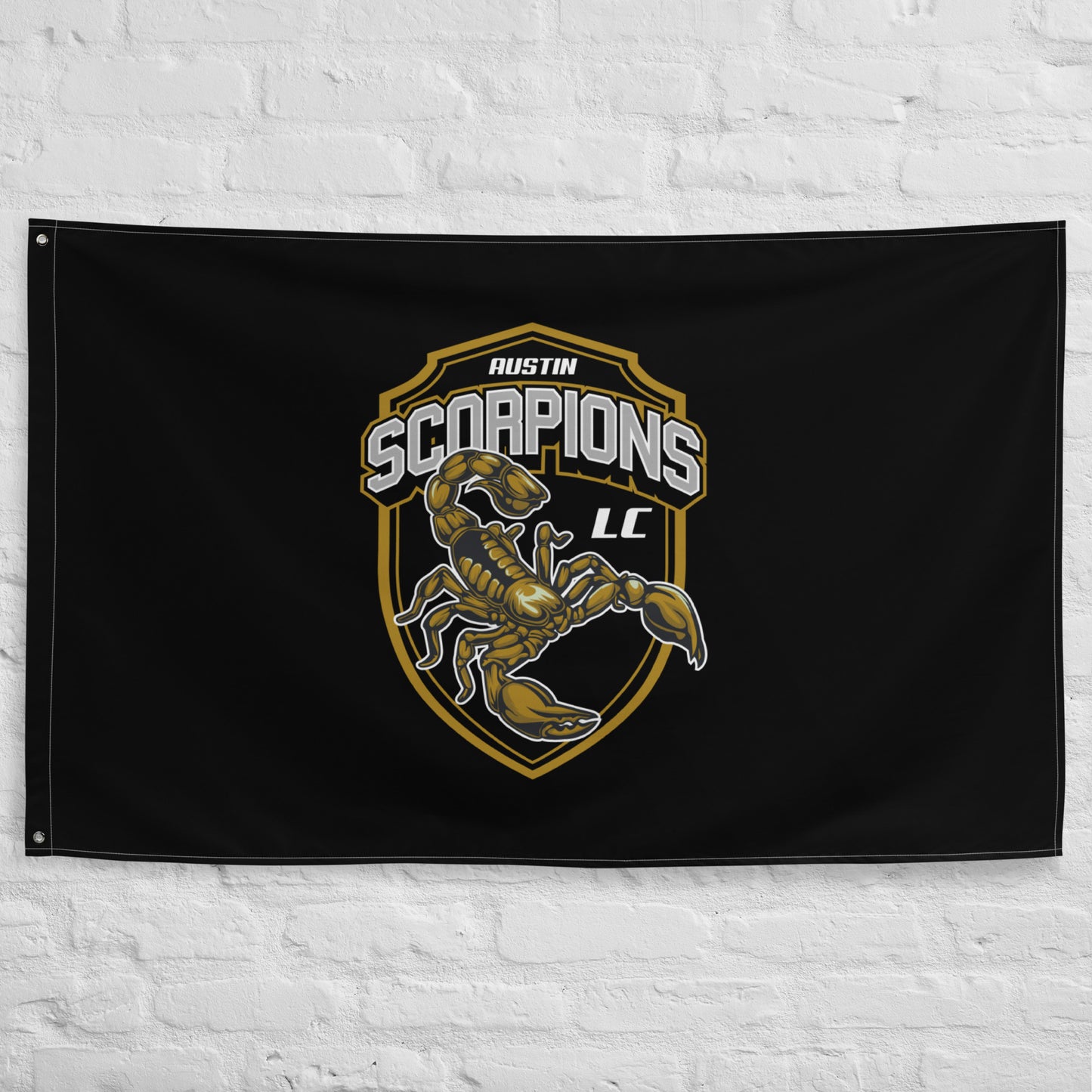 Austin Scorpions Wall Flag (1-Sided)