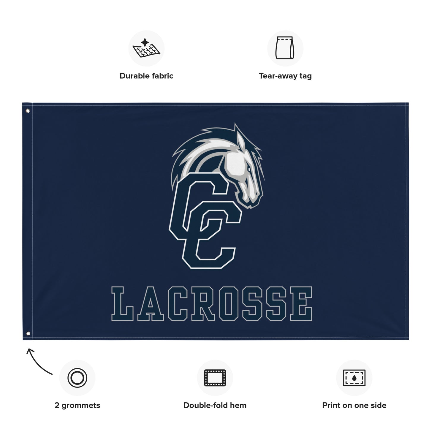 Corner Canyon Wall Flag (1-Sided)