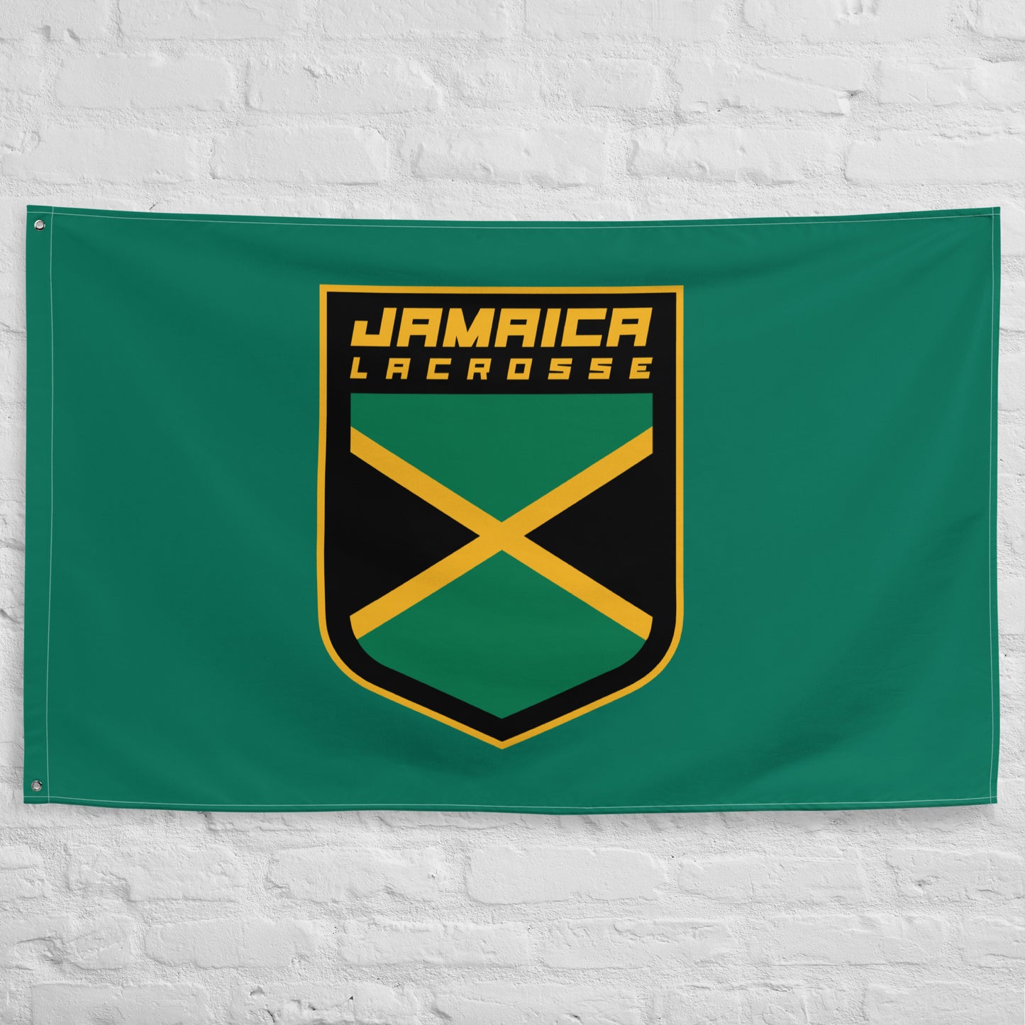 Jamaica Lacrosse Wall Flag (1-Sided)