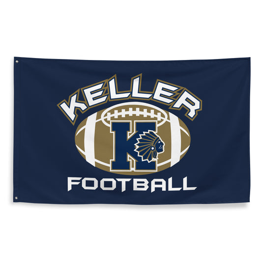 Keller Football Wall Flag