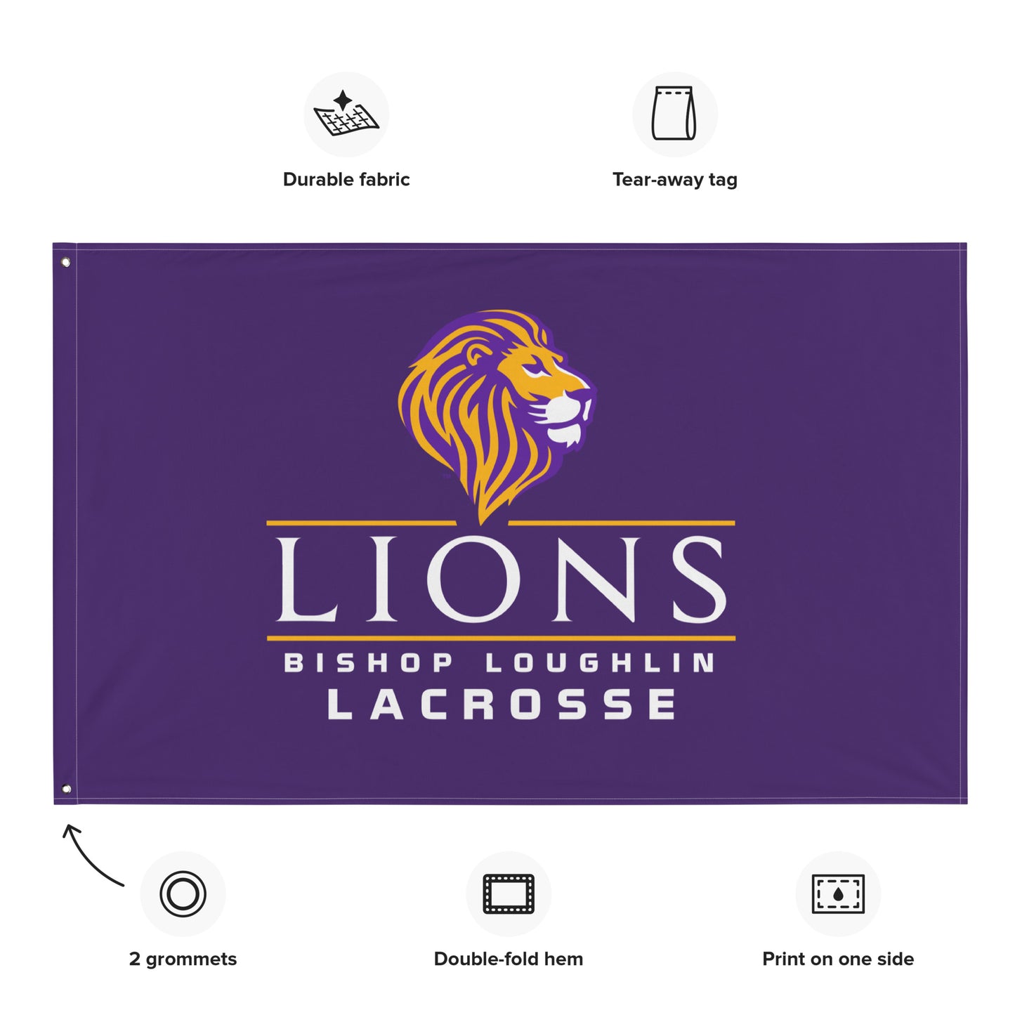 BLMHS Wall Flag (1-Sided)