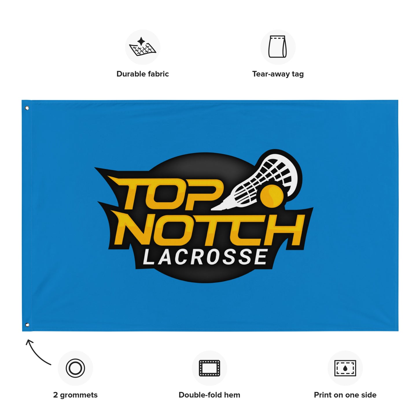 Top Notch Wall Flag (1-Sided)