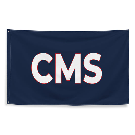CMS Wall Flag (1-Sided)