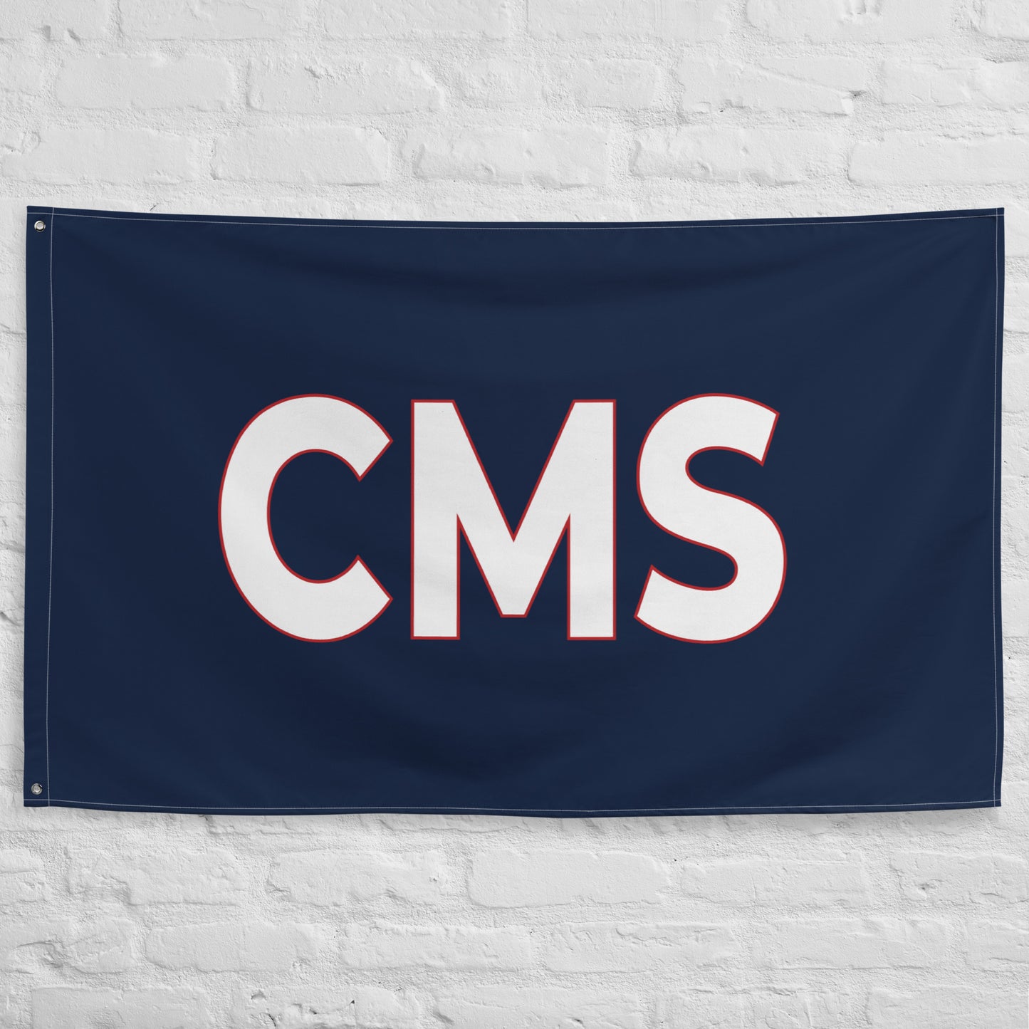 CMS Wall Flag (1-Sided)