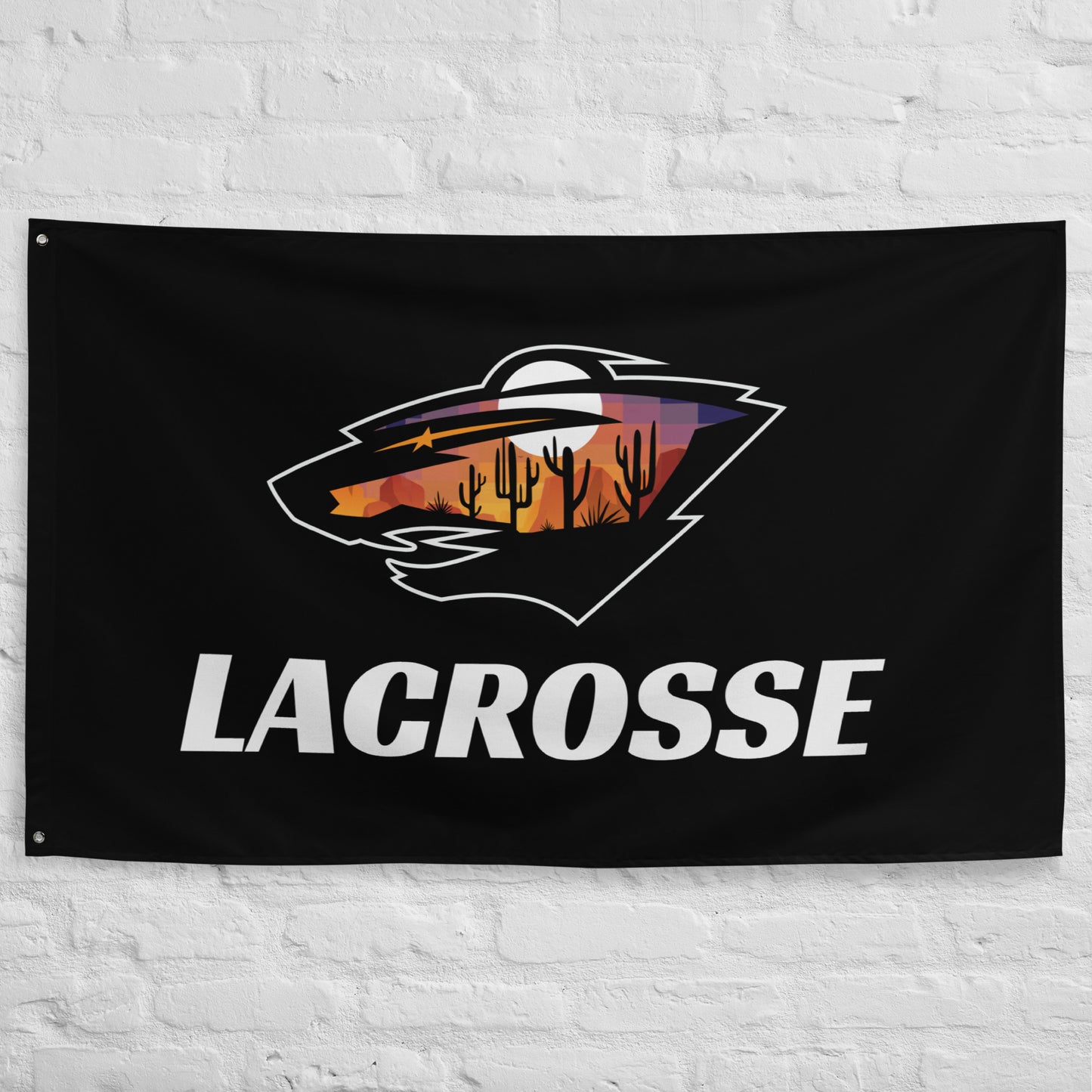 WVW Lacrosse Wall Flag (1-Sided)