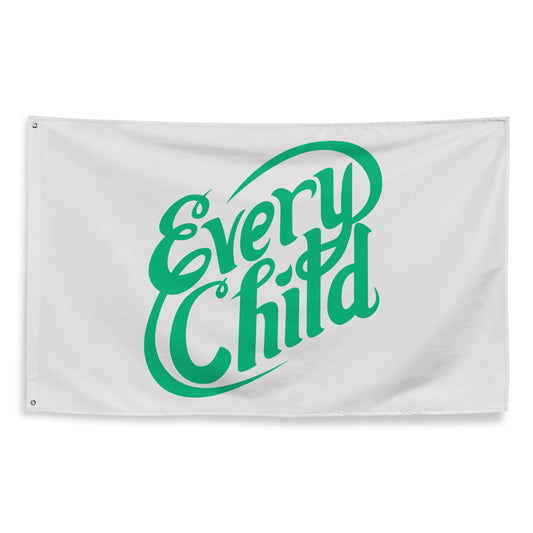 Every Child Central Oregon Wall Flag (1 Sided)