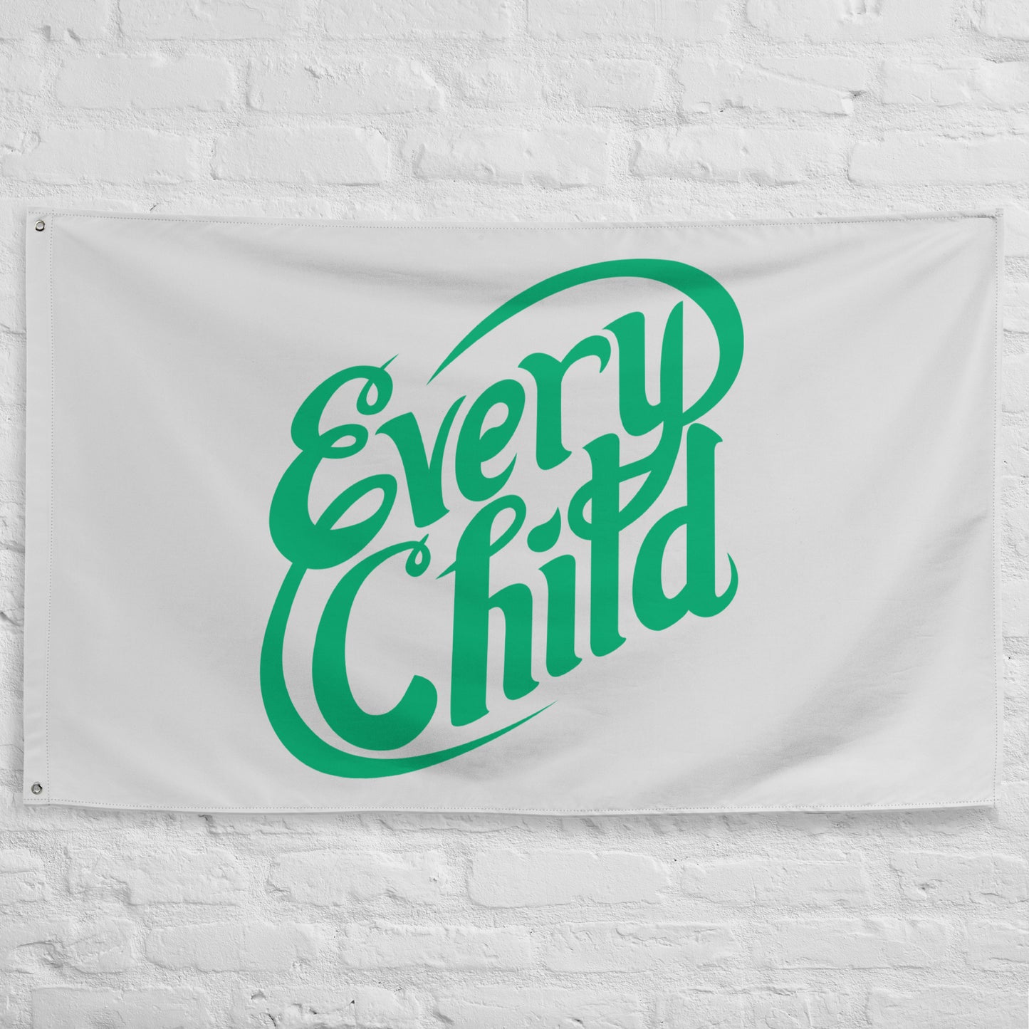Every Child Central Oregon Wall Flag (1 Sided)