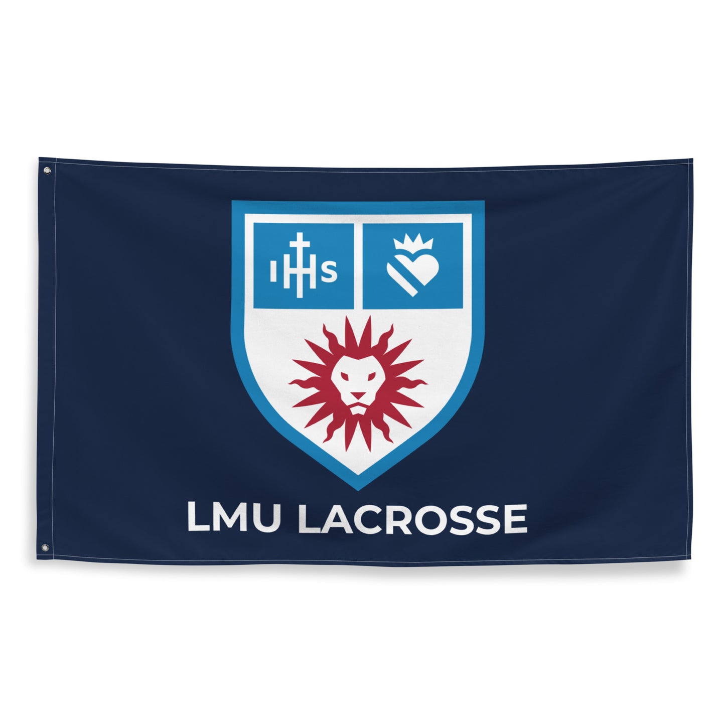 LMU Lacrosse Wall Flag (1-Sided)
