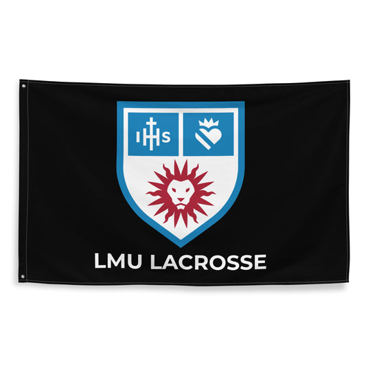 LMU Lacrosse Wall Flag (1-Sided)