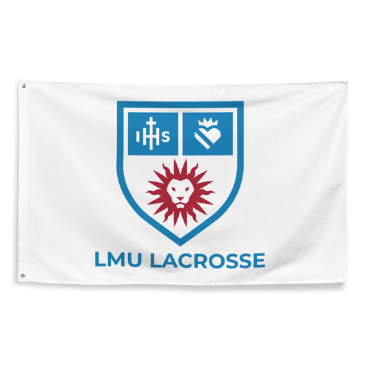 LMU Lacrosse Wall Flag (1-Sided)