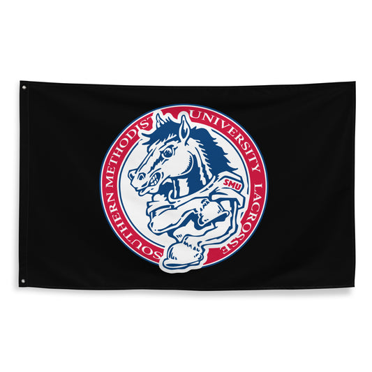 Stangs Lacrosse Wall Flag (1 sided)