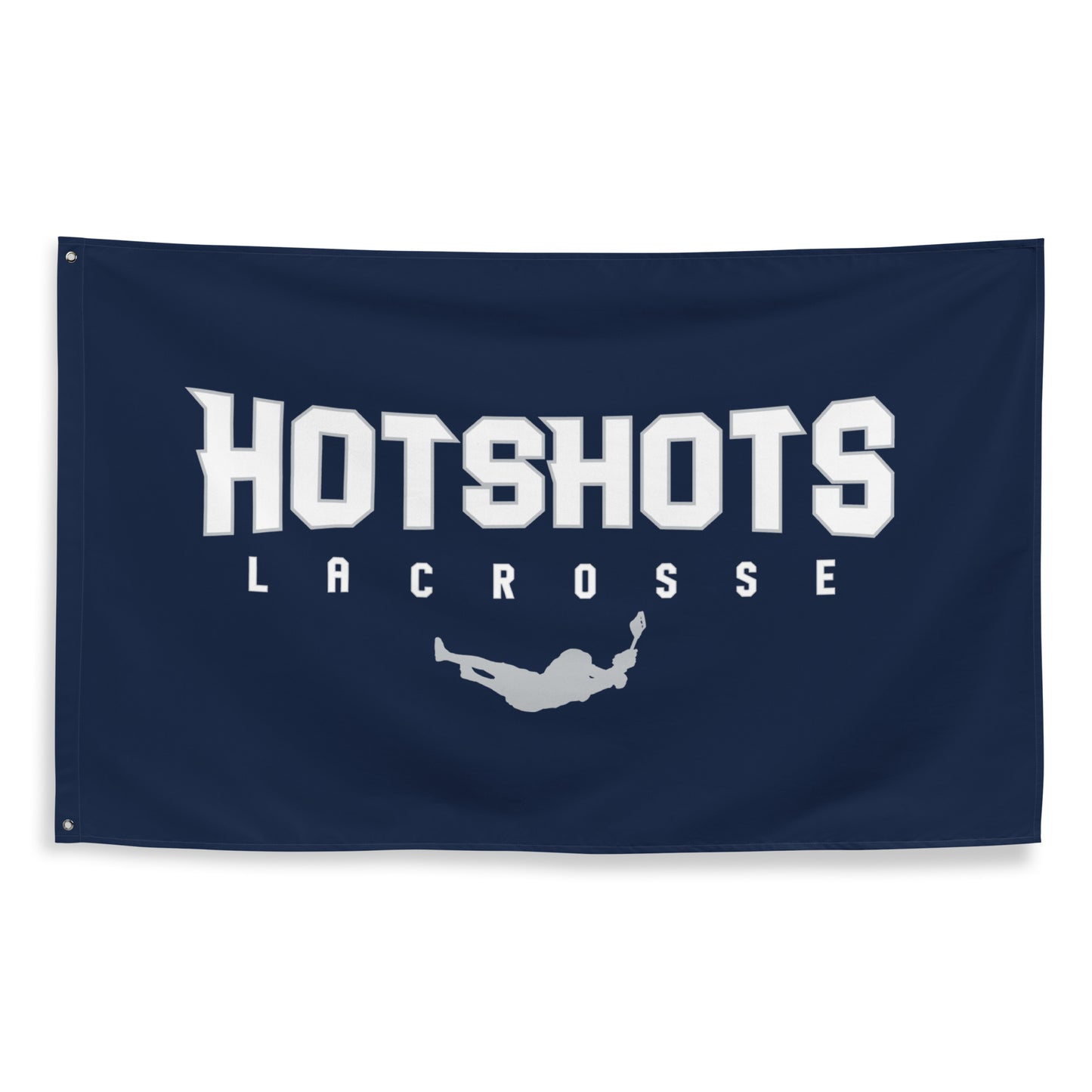 Hotshots Lacrosse Wall Flag (1 Sided)