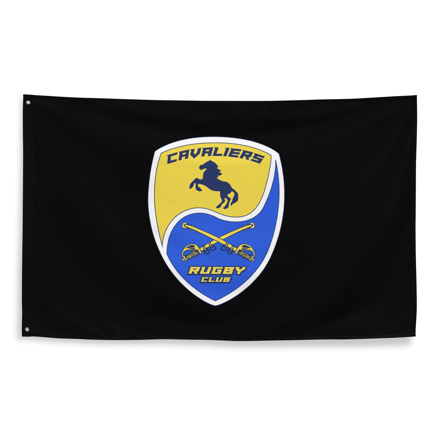 Cavaliers Rugby Wall Flag (1 Sided)