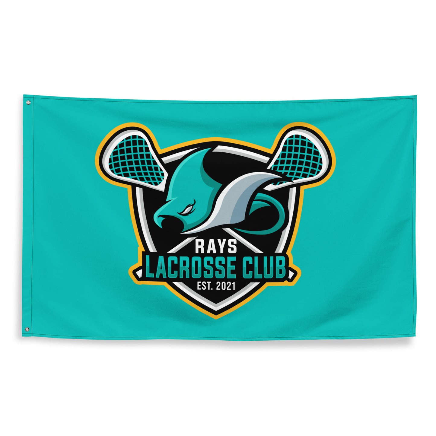 Rays Lacrosse Club Wall Flag (1-Sided)