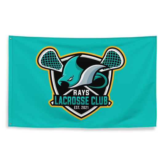 Rays Lacrosse Club Wall Flag (1-Sided)