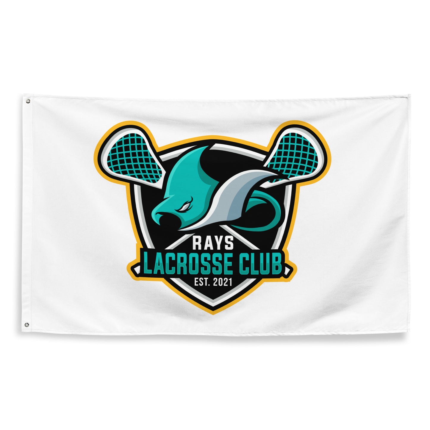 Rays Lacrosse Club Wall Flag (1 sided)