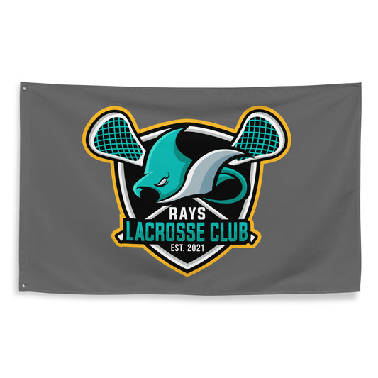 Rays Lacrosse Club Wall Flag (1 sided)