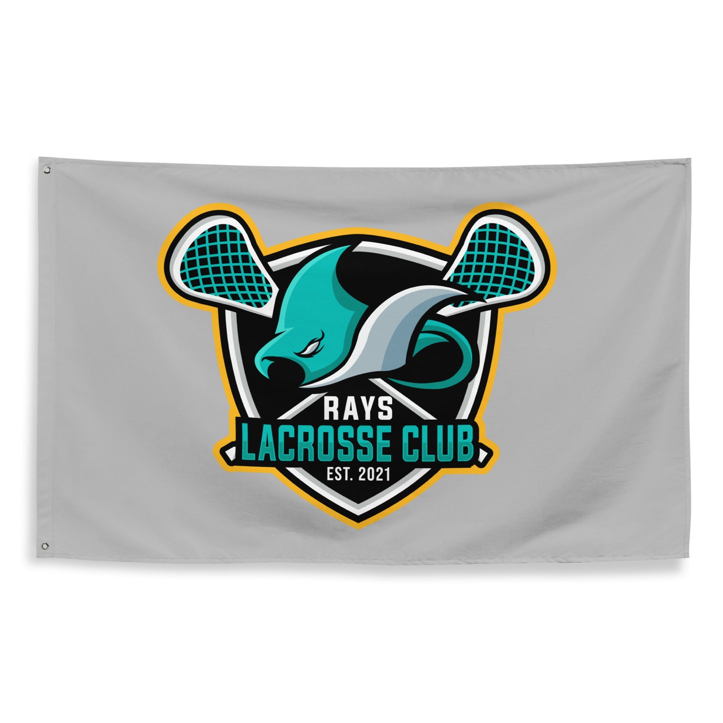 Rays Lacrosse Club Wall Flag (1 sided)