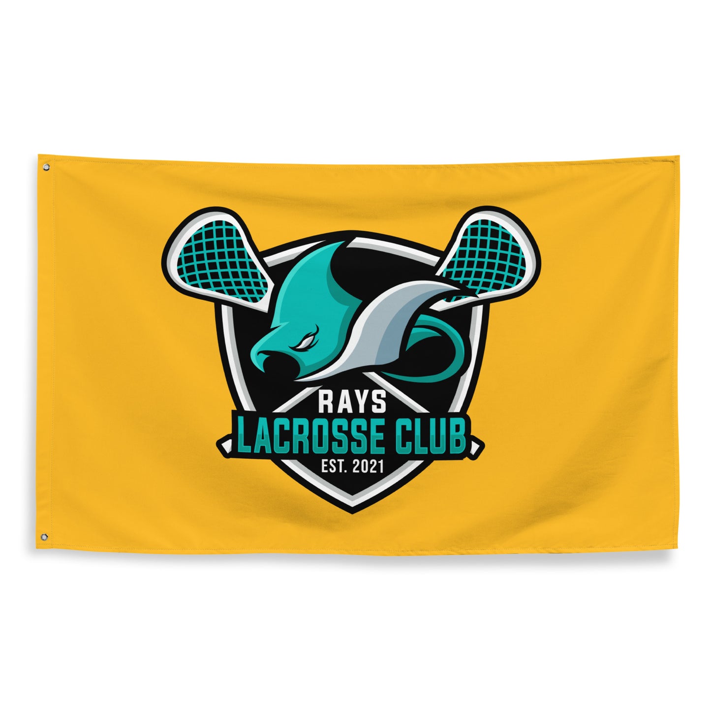 Rays Lacrosse Club Wall Flag (1 sided)