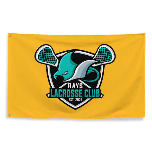 Rays Lacrosse Club Wall Flag (1 sided)