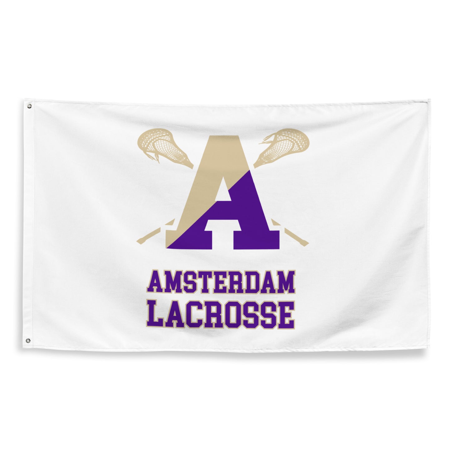 Amsterdam Lacrosse Wall Flag (1-sided)