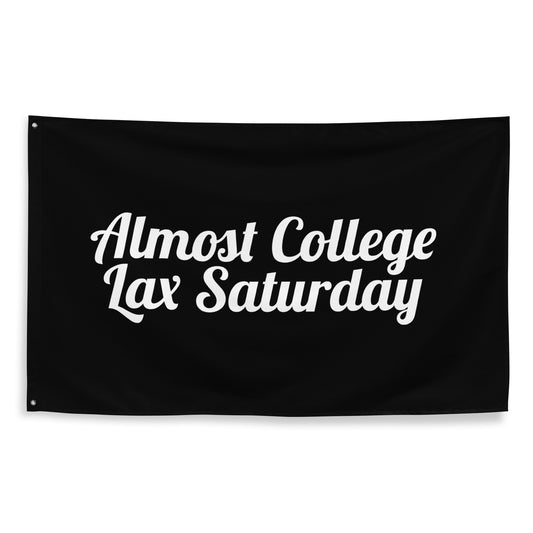 No Context Lacrosse Wall Flag (1 sided)