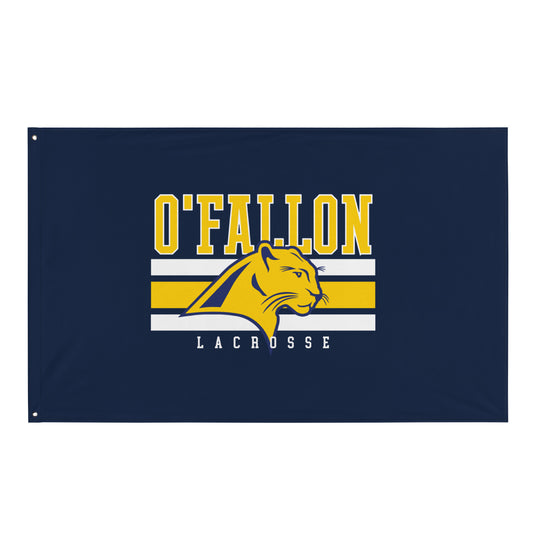 O'Fallon Township High School Boys Lacrosse Wall Flag (1 sided)