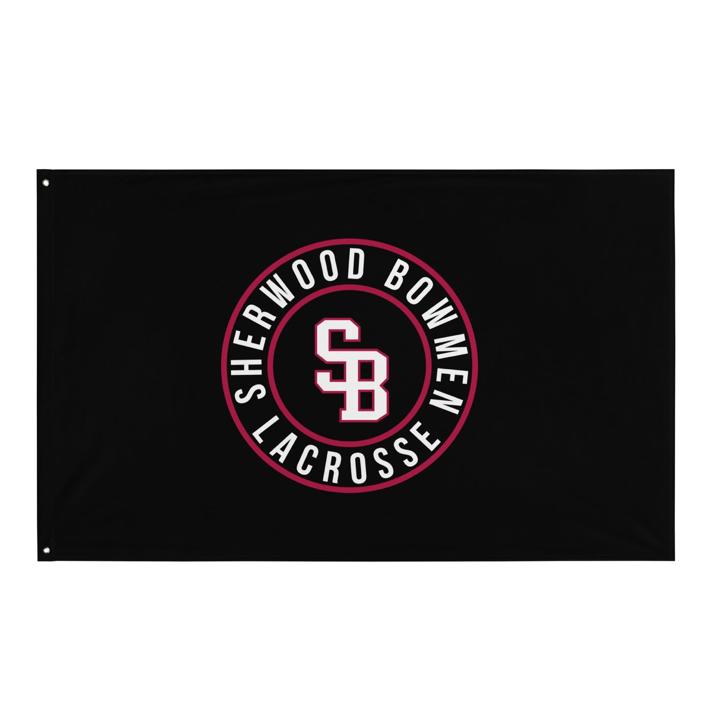 Sherwood High School Lacrosse Wall Flag (1 sided)