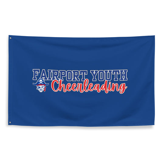 Fairport Youth Football and Cheer Wall Flag (1 sided)