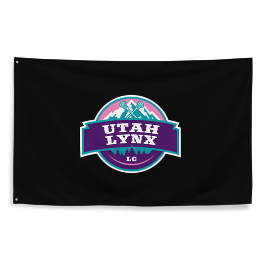 Utah Lynx Wall Flag (1 sided)