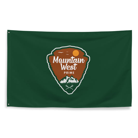 Mountain West Prime Wall Flag (1 sided)