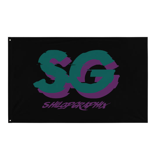 ShilopGraphix Wall Flag (1 sided)