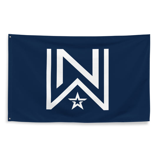 Northwest Goalie Academy Wall Flag (1 sided)