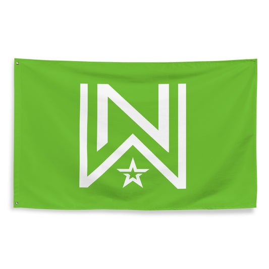 Northwest Goalie Academy Wall Flag (1 sided)