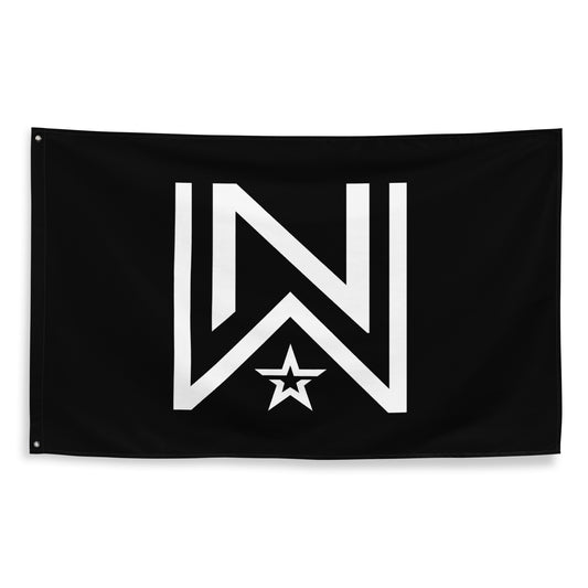 Northwest Goalie Academy Wall Flag (1 sided)
