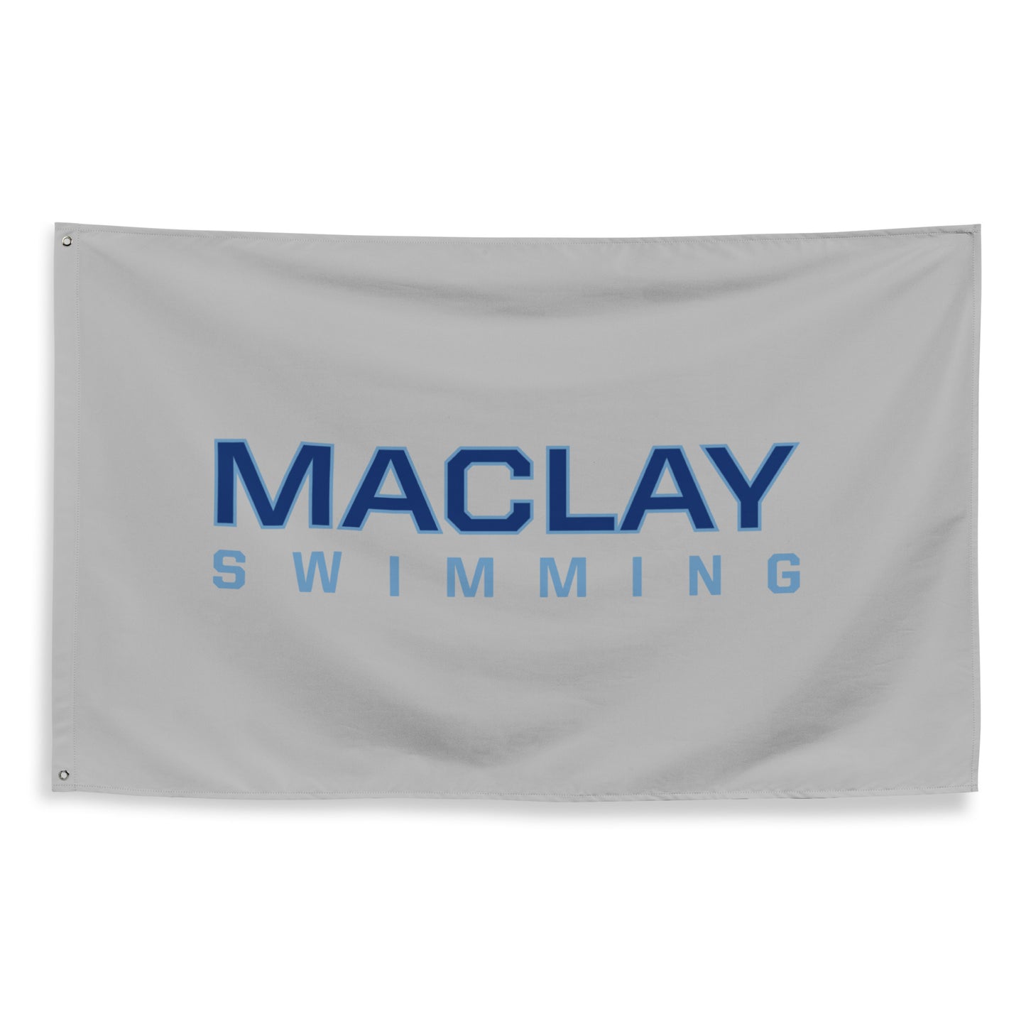Maclay Swimming Wall Flag (1 sided)