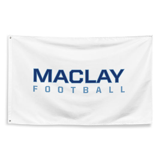 Maclay Football Wall Flag (1 sided)