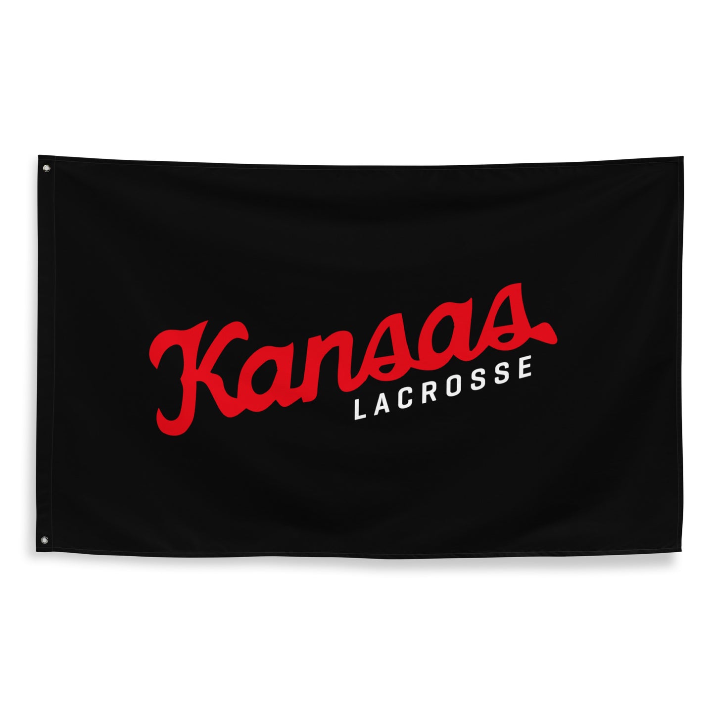 KU Club Lacrosse Wall Flag (1 sided)