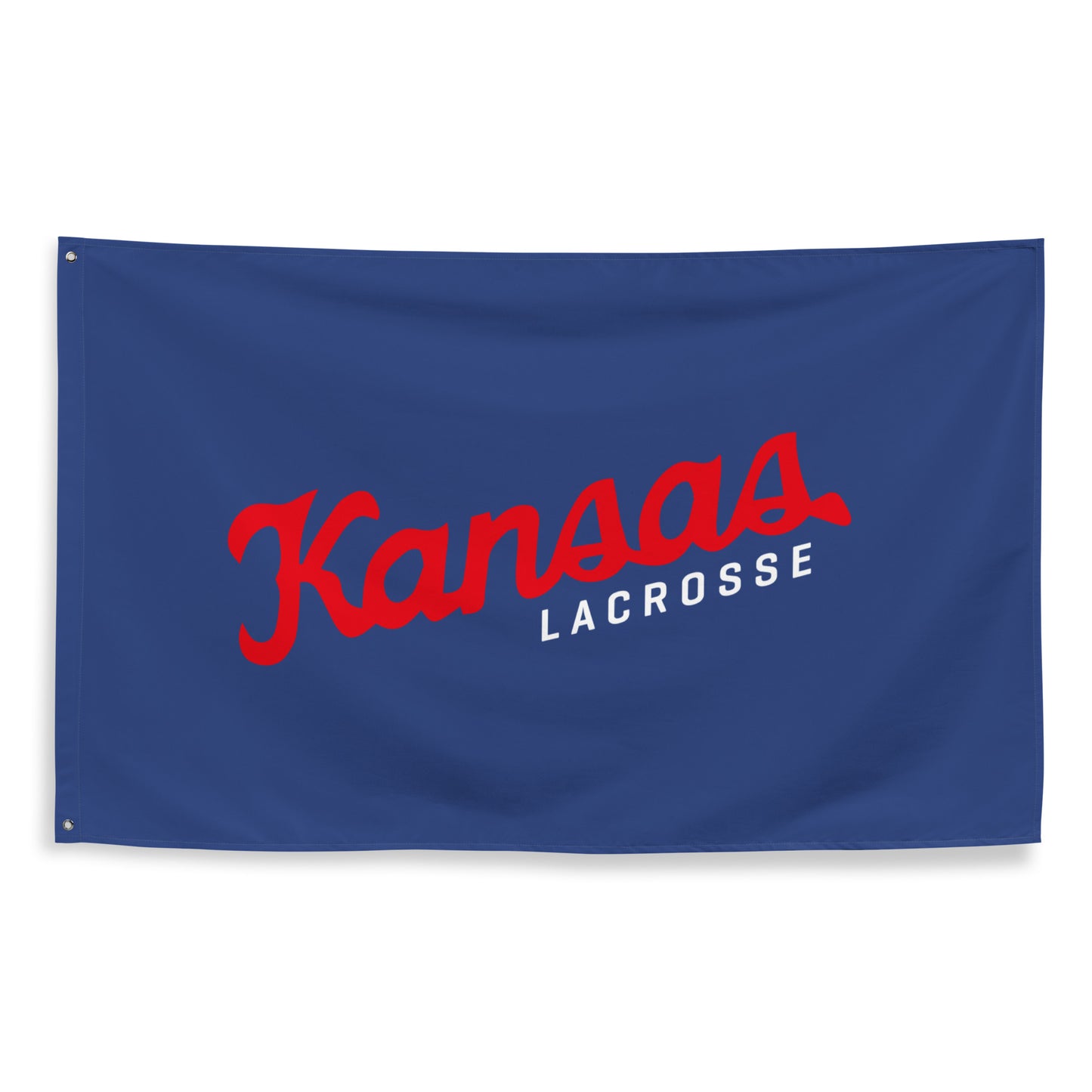 KU Club Lacrosse Wall Flag (1 sided)
