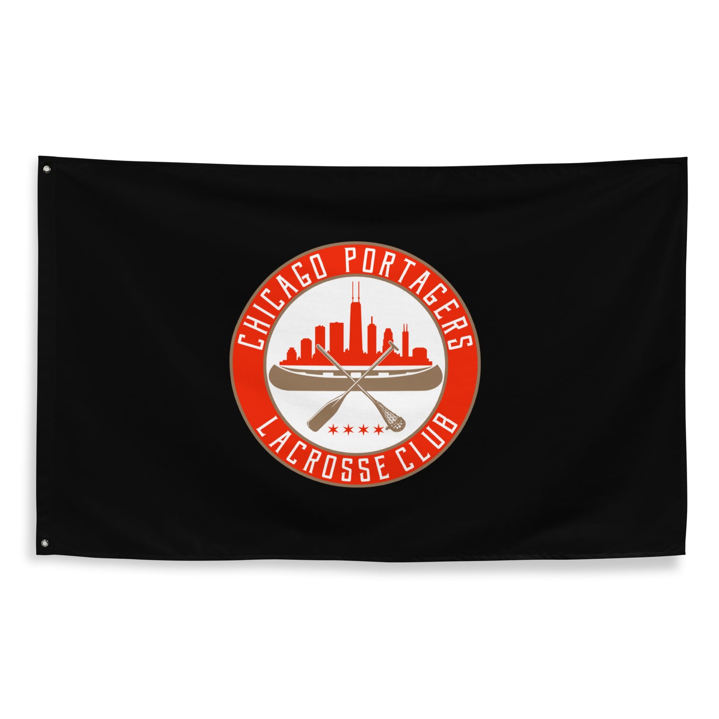Chicago Portagers Wall Flag (1 sided)