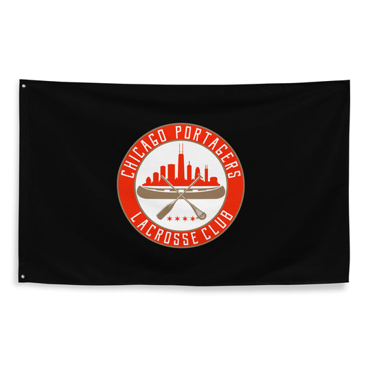Chicago Portagers Wall Flag (1 sided)