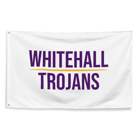 Whitehall School Wall Flag (1 sided)