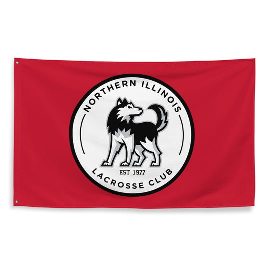 NIU Lacrosse Wall Flag (1 sided)