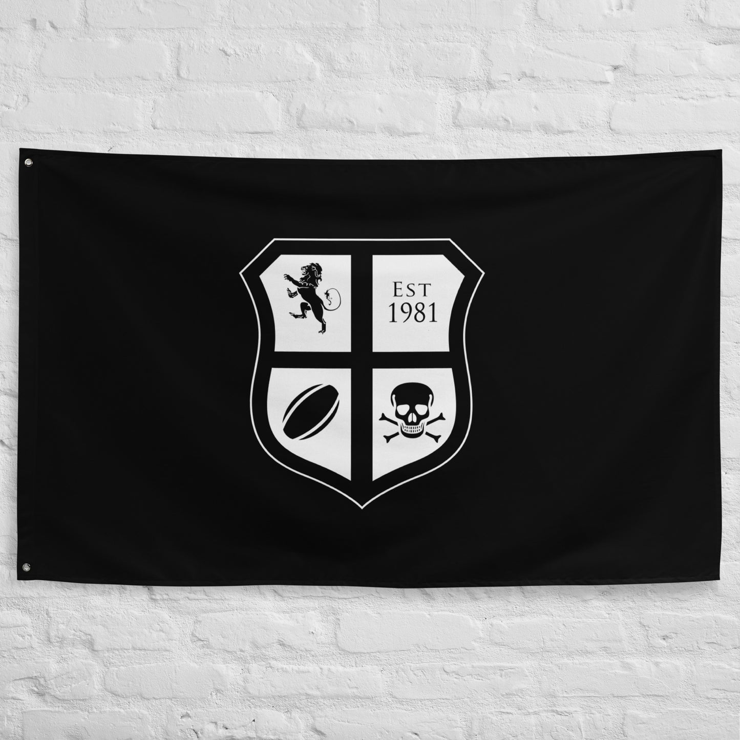 CC Club Rugby Wall Flag (1 sided)