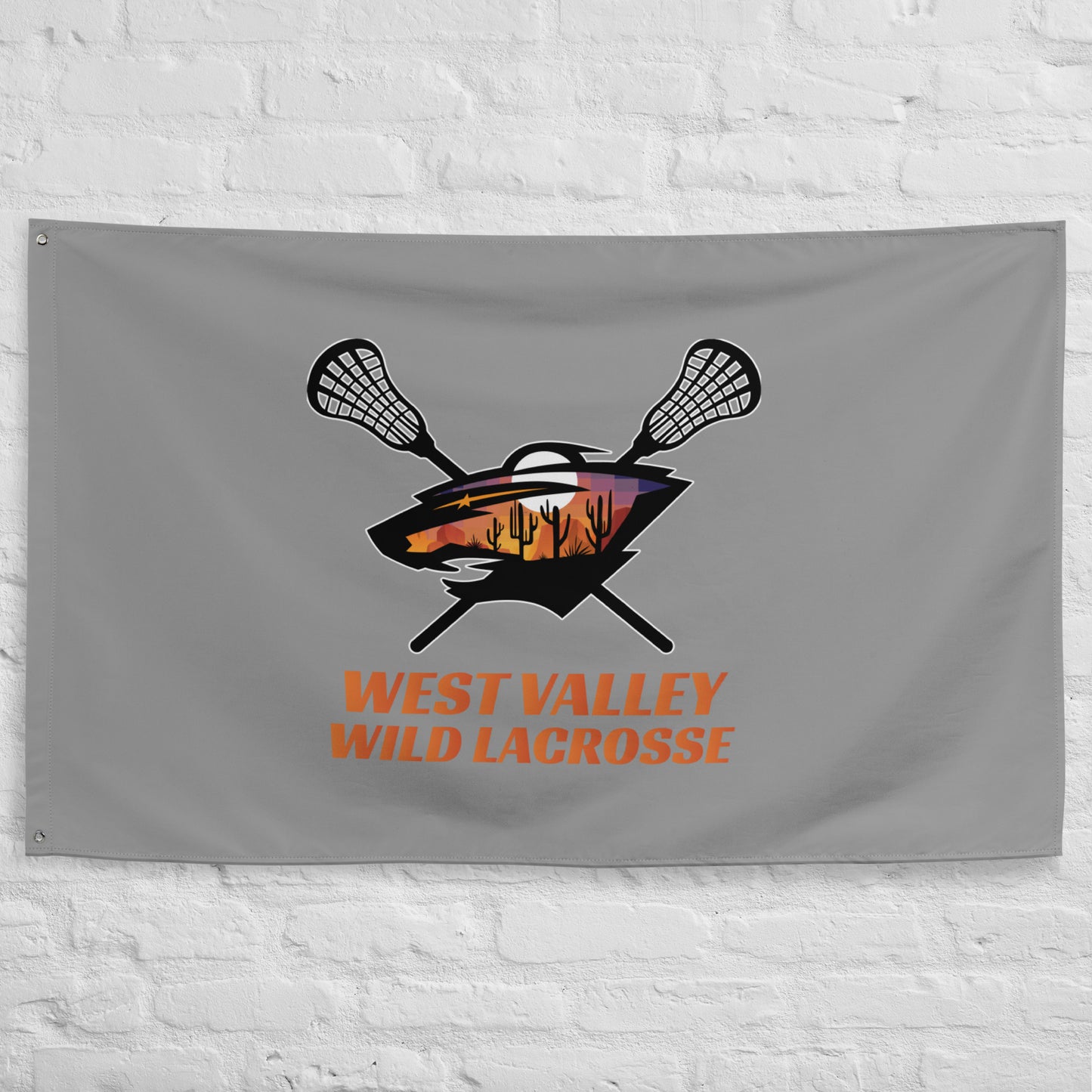 WVW Lacrosse Wall Flag (1 sided)