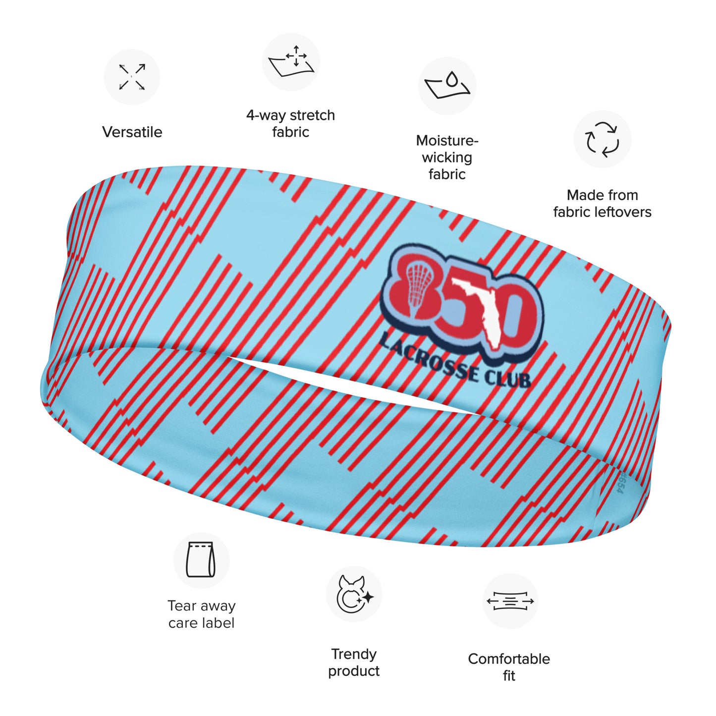850 Lacrosse Stretch Headband