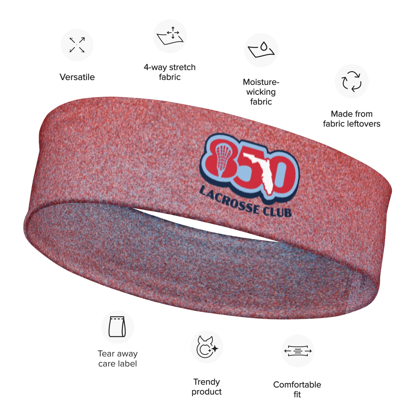 850 Lacrosse Stretch Headband