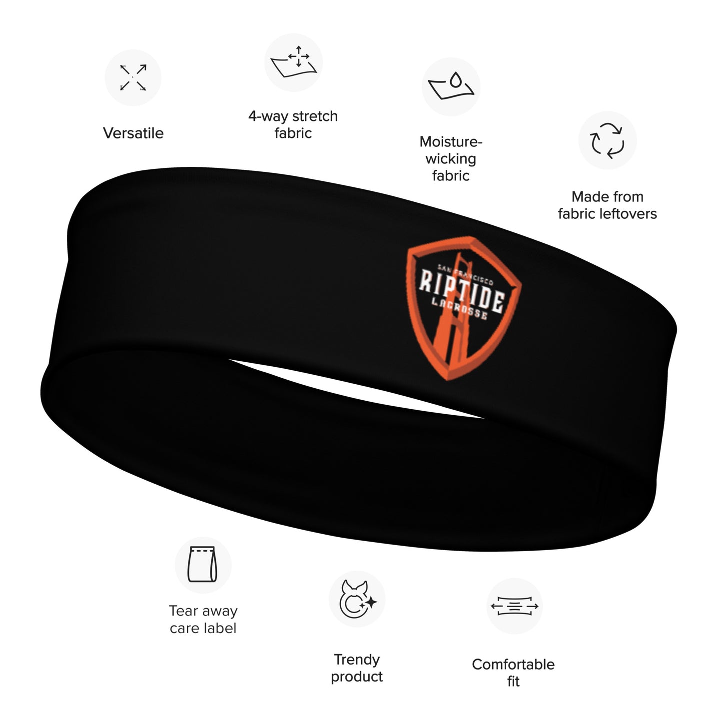 San Francisco Riptide Stretch Headband