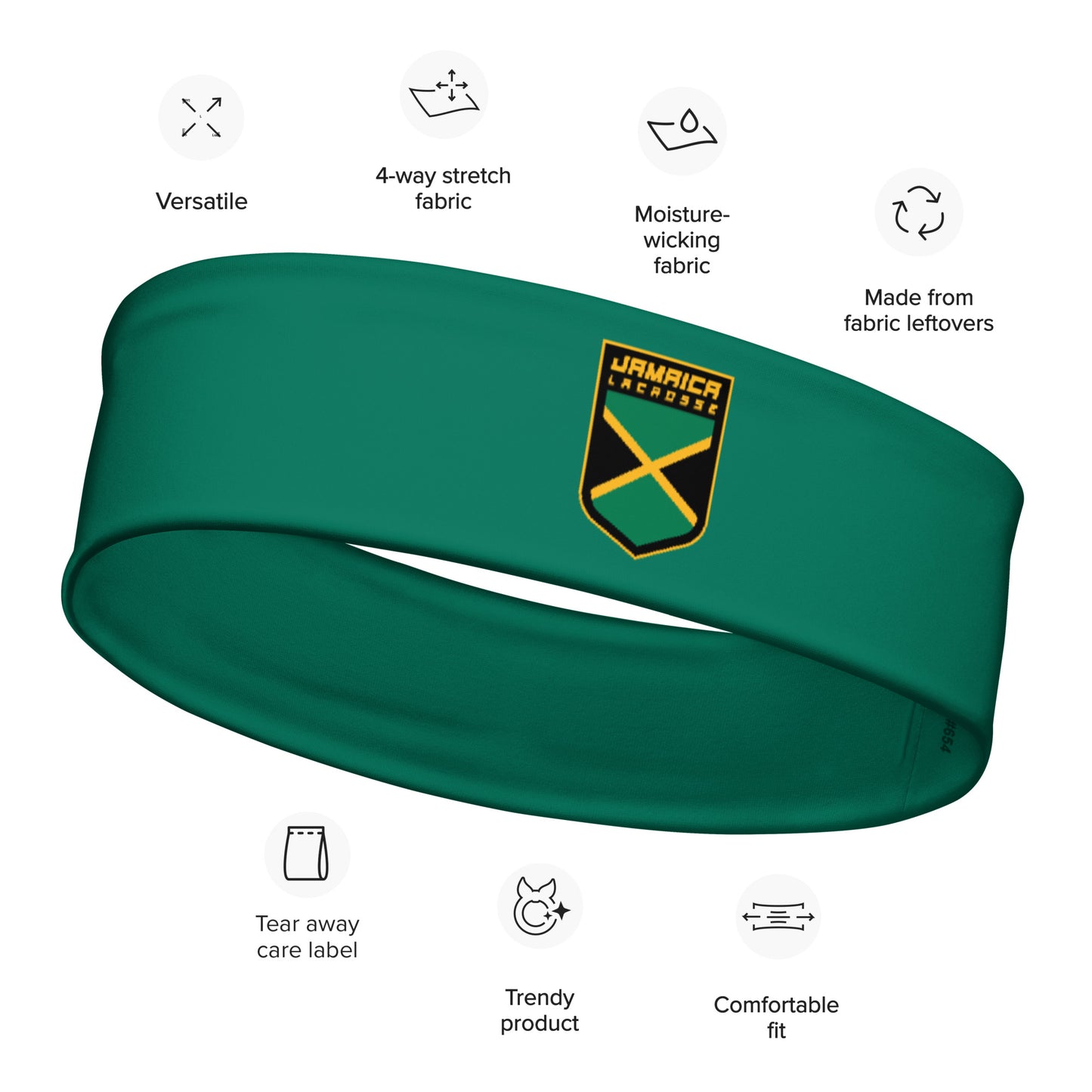 Jamaica Lacrosse Headband