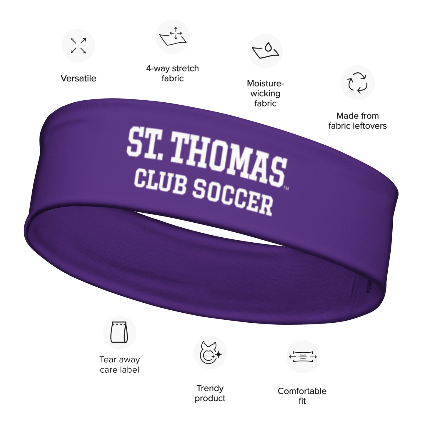 UST Club Soccer Stretch Headband